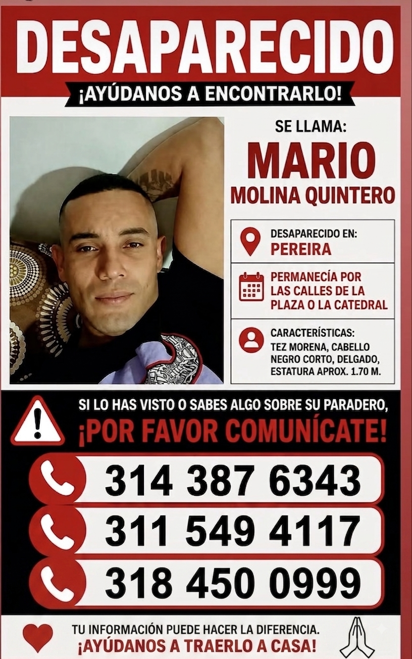 Foto de Mario Fernando Molina Quintero