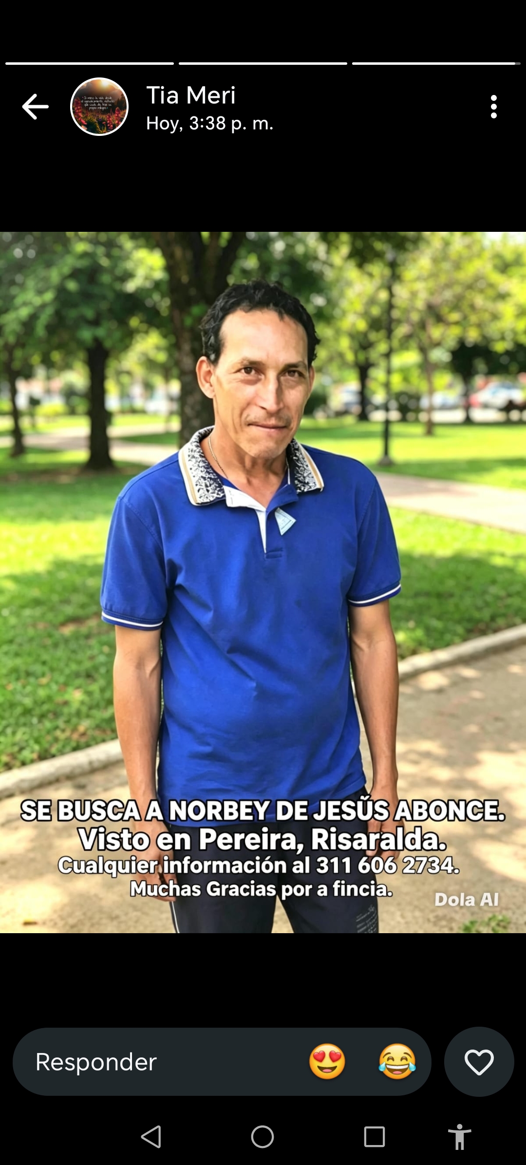 Foto de Norbey de Jesús Abonse López