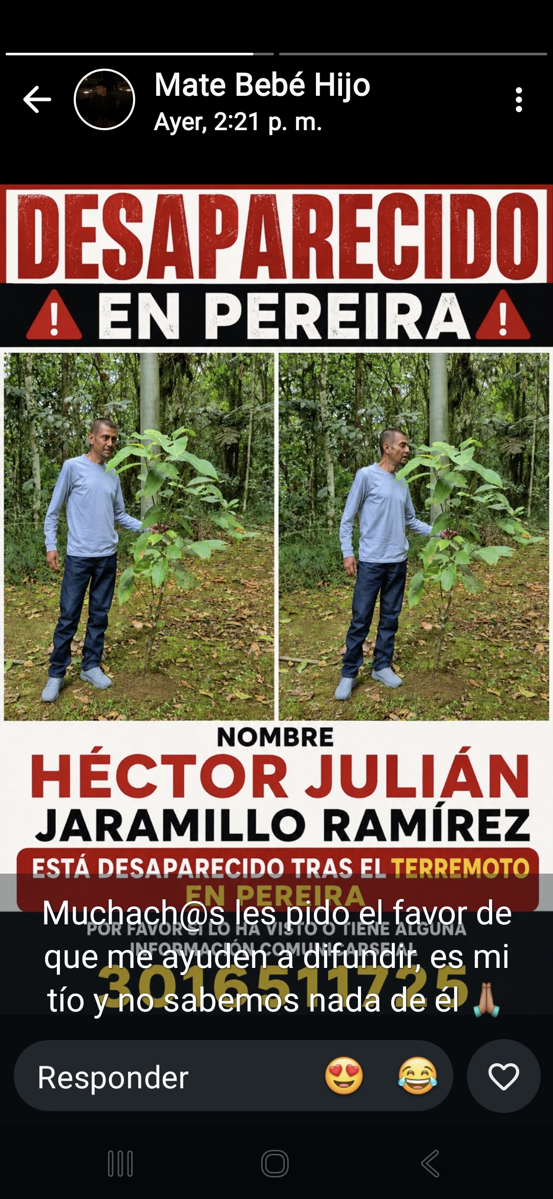 Foto de Héctor Julián Jaramillo Ramírez